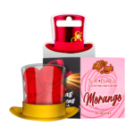 Six Ball Óleo para Massagem Morango