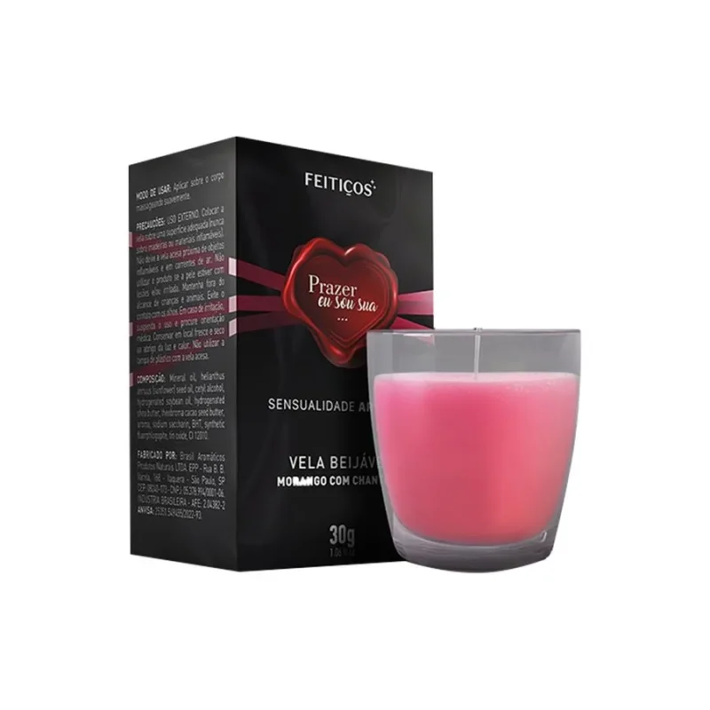 Vela Beijavel Linha Sensualidade Ardente 2