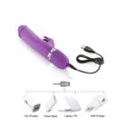 Vibrador Coelho Grande Roxo 7 velocidades C Coast - Imagem 6