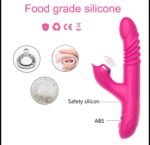 Vibrador Vai e Vem com Estimulador de Clitóris - Imagem 2