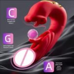 Vibrador Ponto G com Boquinha e Extimulador Interno - Imagem 5