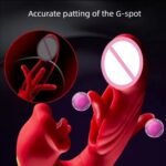 Vibrador Ponto G com Boquinha e Extimulador Interno - Imagem 3