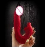 Vibrador Ponto G com Boquinha e Extimulador Interno - Imagem 6