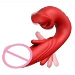 Vibrador Ponto G com Boquinha e Extimulador Interno - Imagem 7