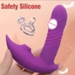 Vibrador de Calcinha Vai e Vem com Sugador