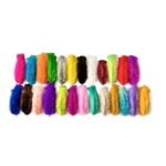 Penas Coloridas 15 cm para Dispertar Estimular Sentidos - Imagem 4