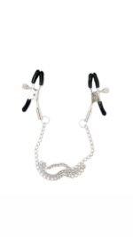 Par de Prendedor De Mamilo Adorno Em Metal Sexy Import