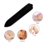 Power Bullet Plus 10 Vibrações 8,5 X 1,5Cm Cor Pink - Imagem 4