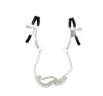 Par de Prendedor De Mamilo Adorno Em Metal Sexy Import - Imagem 2