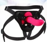 Vibrador Dildo com Cinta e Controle Pink