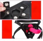 Vibrador Dildo com Cinta e Controle Pink - Imagem 2