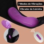 Vibrador de Calcinha com Controle Roxo - Imagem 2