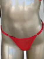 Calcinha de Tule Personalizável Vermelha com Laço - Imagem 2