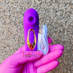 Vibrador Sugador de Clitóris Roxo - Imagem 2