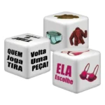 Dados Jogo Do Prazer Strip Tease Diversão Ao Cubo - Imagem 2