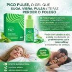 PICO PULSE CHICLETE MENTA GEL SUGA VIBRA PULSA 16G INTT - Imagem 3