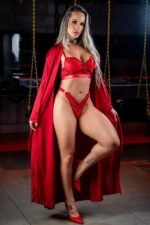 Conjunto Cirrê Vermelho