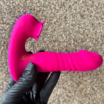 Vibrador Vai e Vem com Sugador e Controle Remoto - Imagem 2